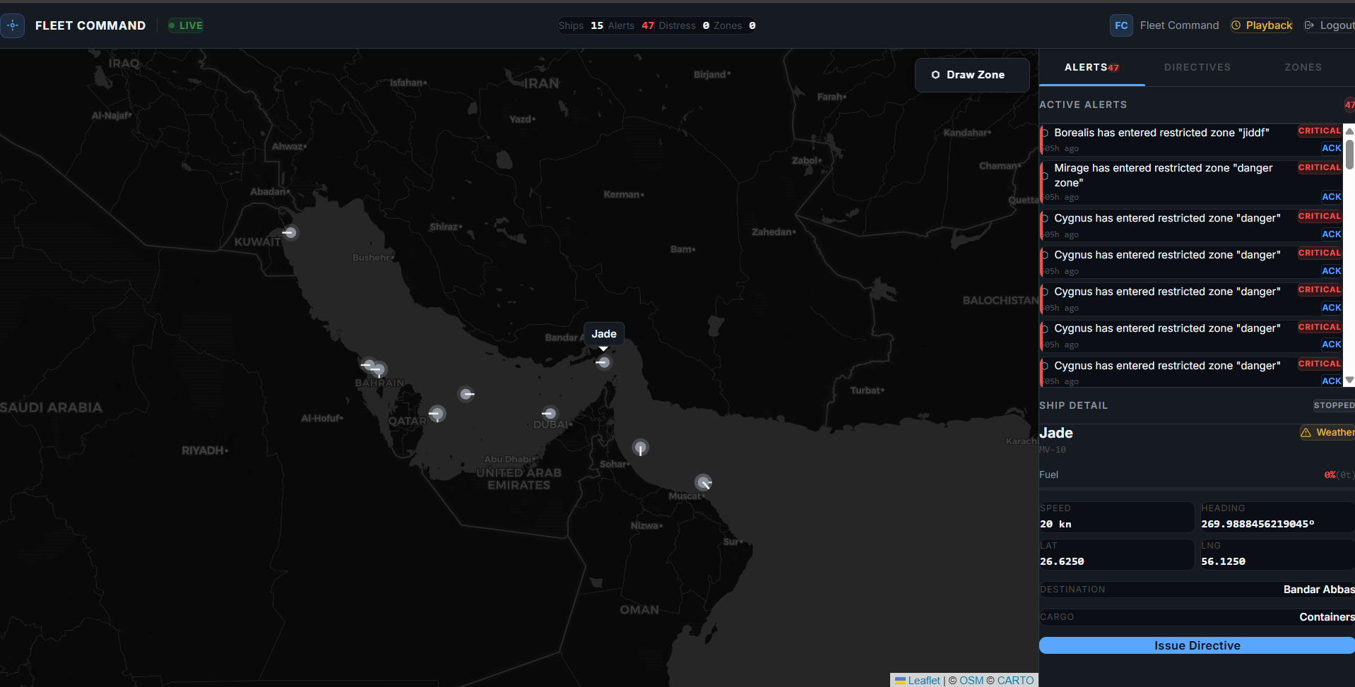 Strait of Hormuz Fleet Command